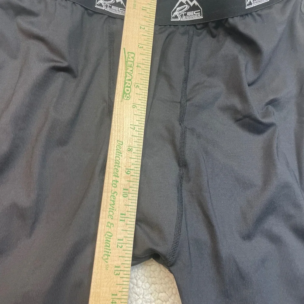 R-Tec Barrier Leggings Mens L Black Compression Base Layer Pants Made in USA